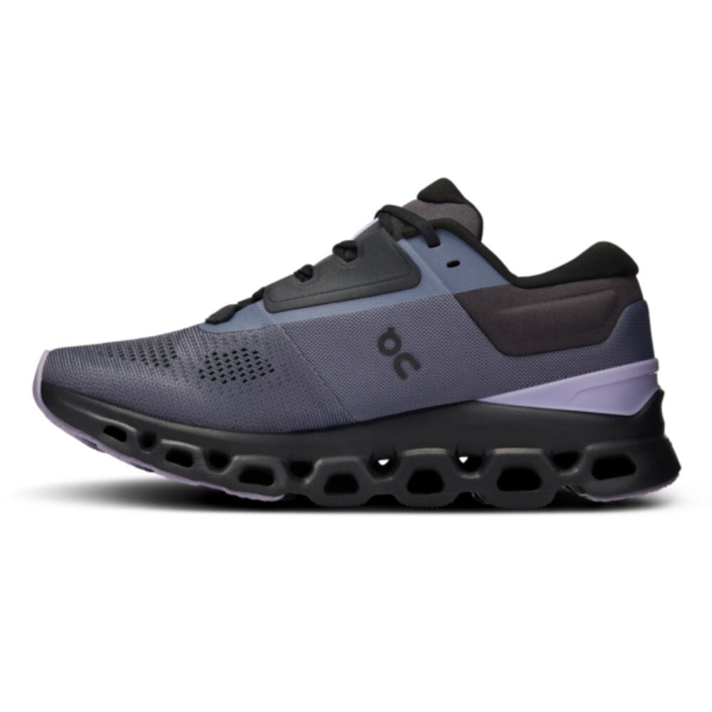On Running Women's Cloudstratus 3 - BlackToe Running#colour_metal-wisteria