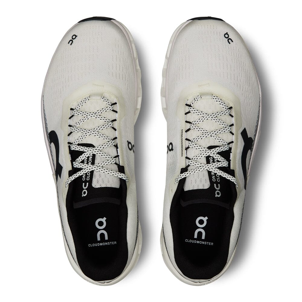 On Women's Cloudmonster 2 - BlackToe Running#colour_white-frost