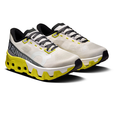 On Women's Cloudmonster Hyper - BlackToe Running#colour_dew-lime