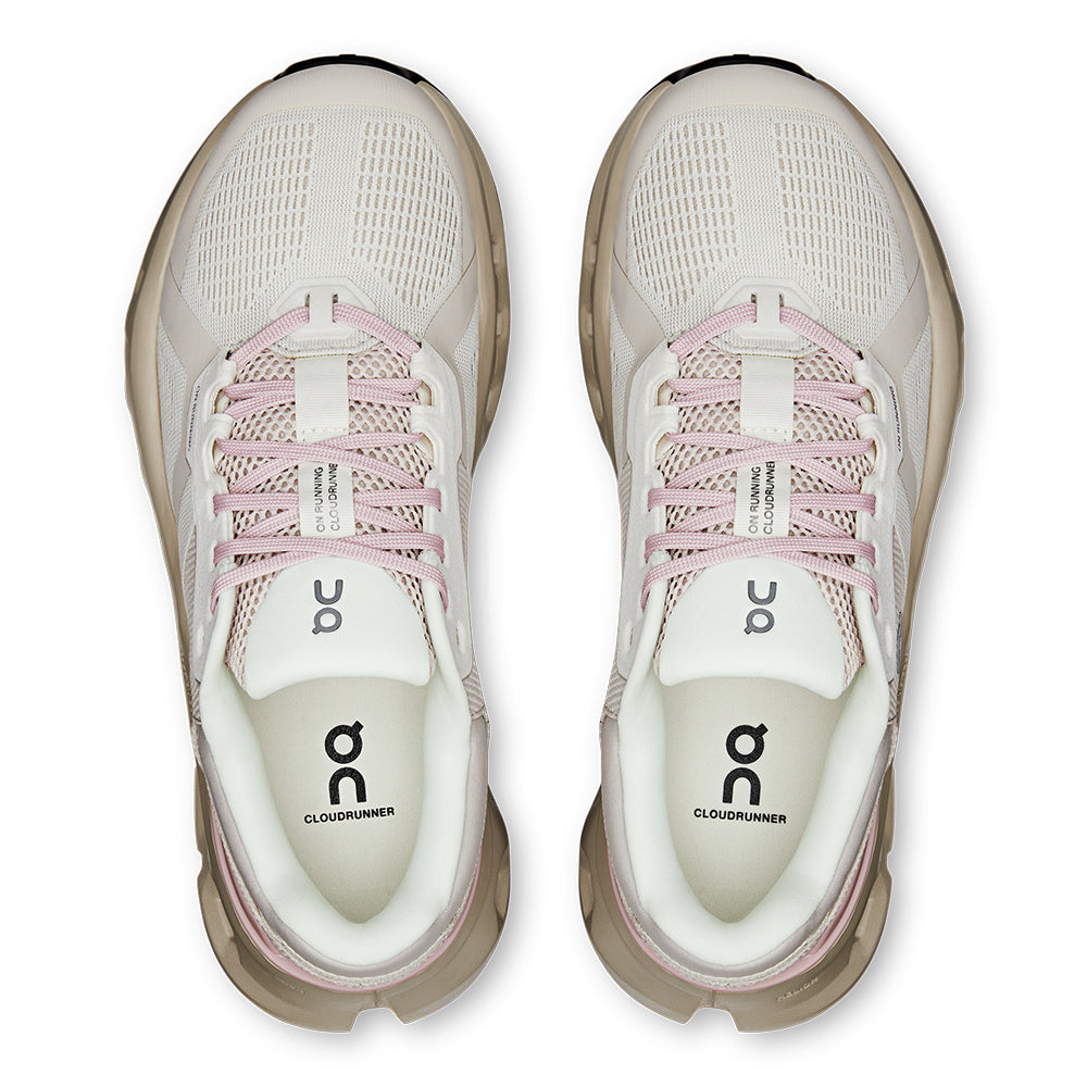 On Women's Cloudrunner 2 - BlackToe Running#colour_silver-mauve