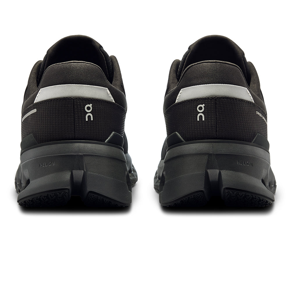 On Women's Cloudrunner 2 Waterproof - BlackToe Running#colour_magnet-black