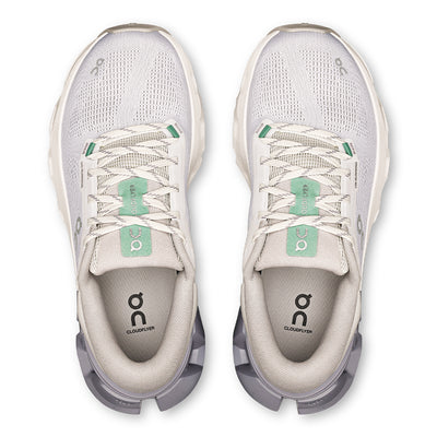 On Women's Cloudflyer 5 - BlackToe Running#colour_white-lilac