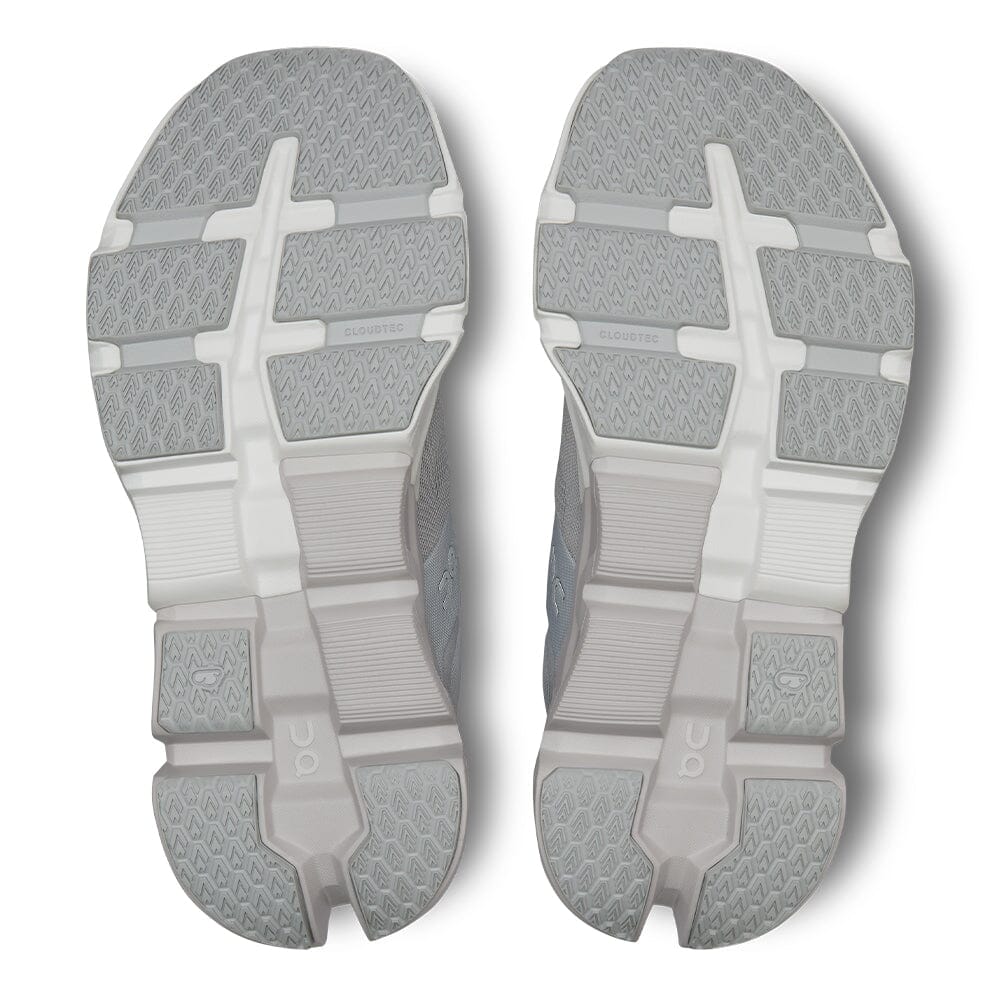 On Women's Cloudflyer 5 - BlackToe Running#colour_glacier-wolf