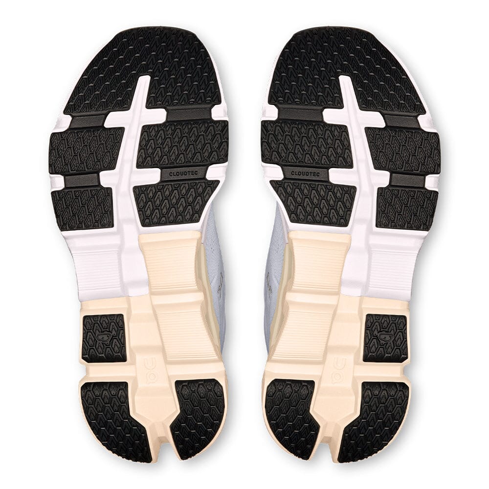 On Women's Cloudflyer 5 - BlackToe Running#colour_arctic-cream