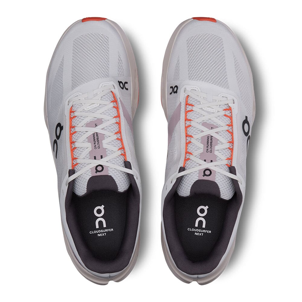 On Women's Cloudsurfer Next - BlackToe Running#colour_white-flame