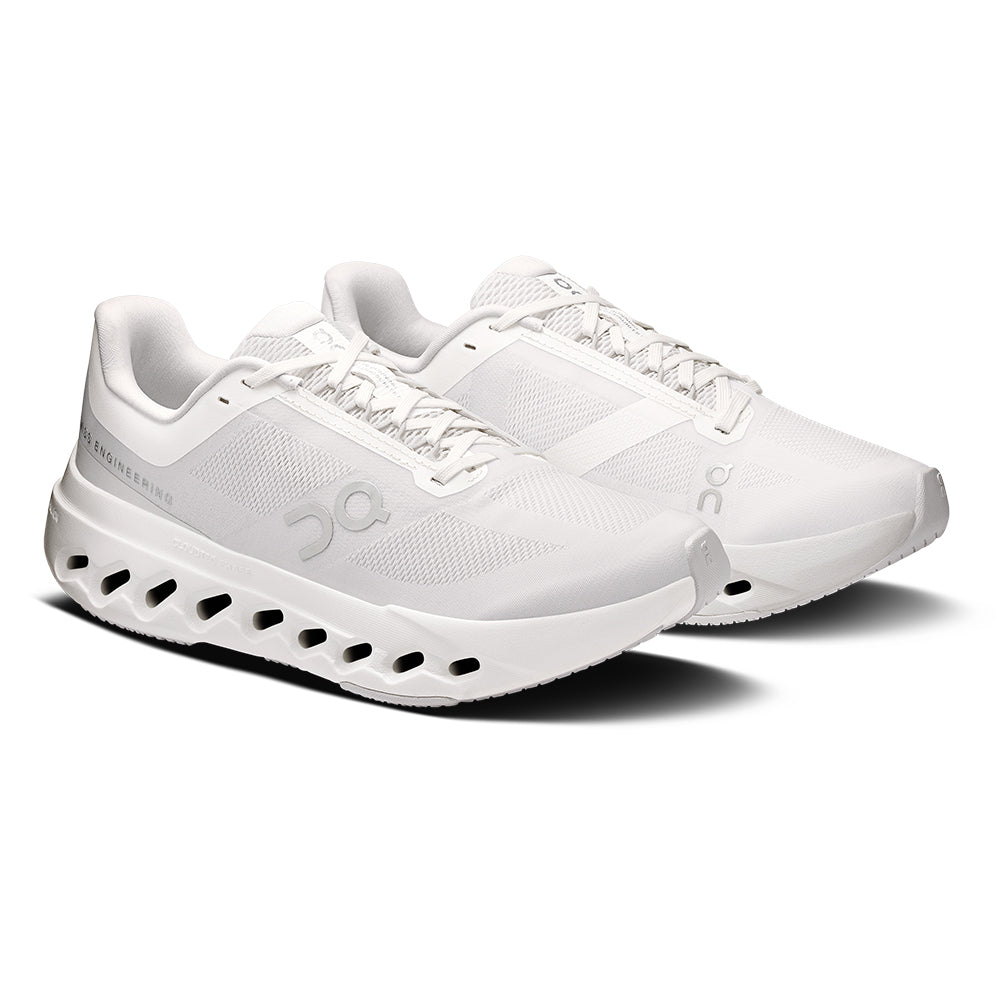 On Women's Cloudsurfer Next - BlackToe Running#colour_white-white