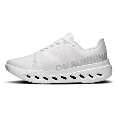 On Women's Cloudsurfer Next - BlackToe Running#colour_white-white