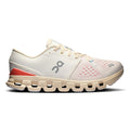 On Women's Cloud X 4 - BlackToe Running#colour_ivory-salmon