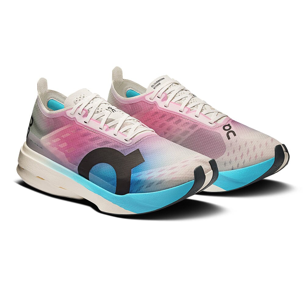 On Women's Cloudboom Strike - BlackToe Running#colour_white-horizon