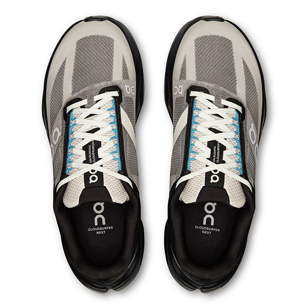 On Women's Cloudsurfer Next - BlackToe Running#colour_black-dew