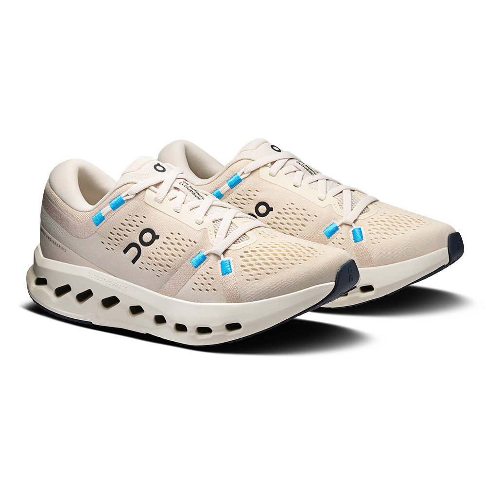 On Women's Cloudsurfer 2 - BlackToe Running#colour_pearl-ivory