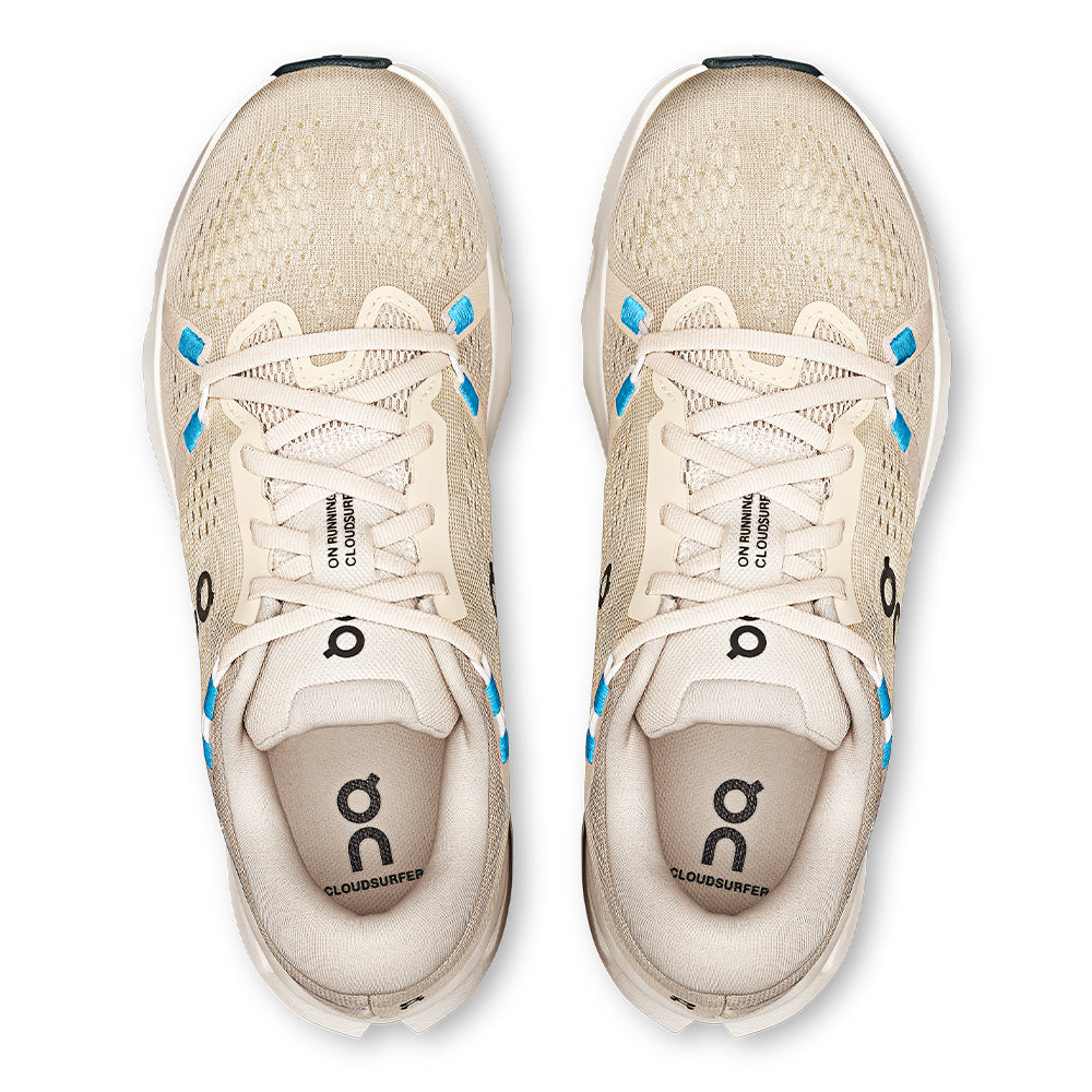 On Women's Cloudsurfer 2 - BlackToe Running#colour_pearl-ivory