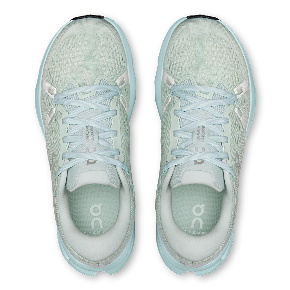 On Women's Cloudsurfer 2 - BlackToe Running#colour_surf-flurry