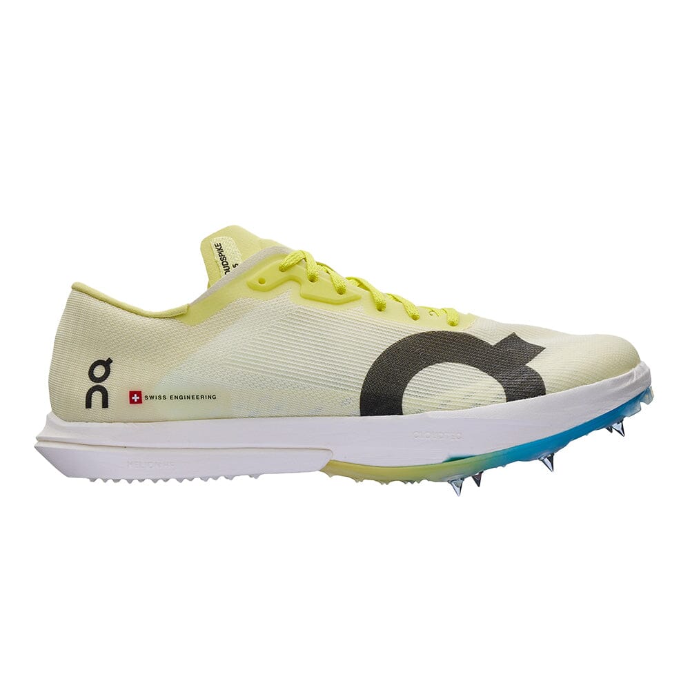 On Women's Cloudspike Amplius 2 - BlackToe Running#colour_limelight-white