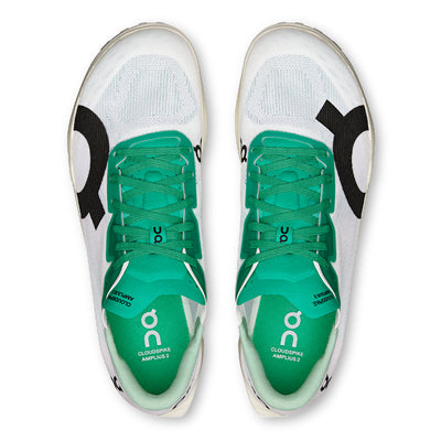 On Men's Cloudspike Amplius 2 - BlackToe Running#colour_mint-white