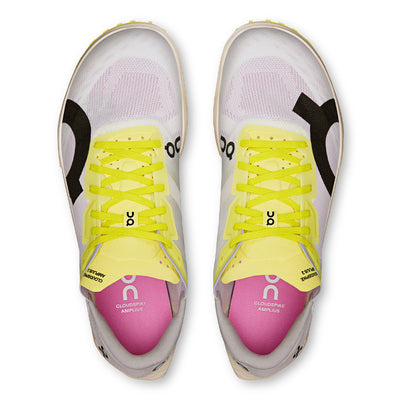 On Women's Cloudspike Amplius 2 - BlackToe Running#colour_white-raspberry