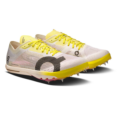 On Women's Cloudspike Citius 2 - BlackToe Running#colour_white-raspberry