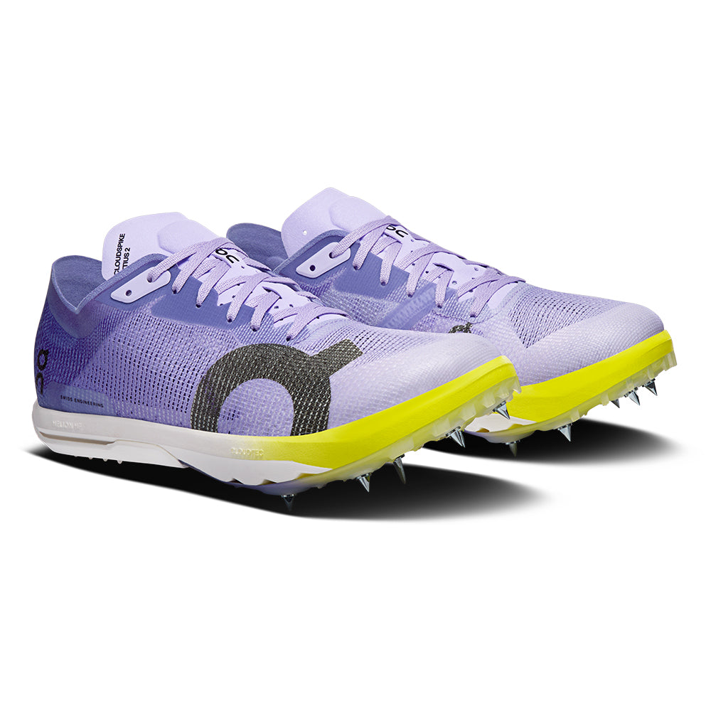 On Women's Cloudspike Citius 2 - BlackToe Running#colour_bloom-lime