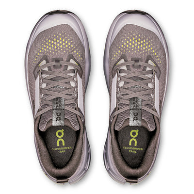 On Women's Cloudsurfer Trail 2 - BlackToe Running#colour_iron-lilac