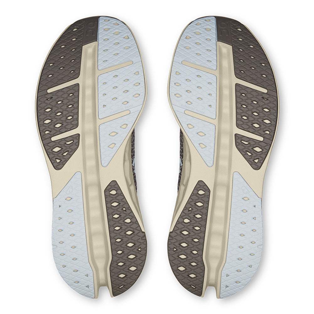 On Women's Cloudsurfer Max - BlackToe Running#colour_asphalt-ice