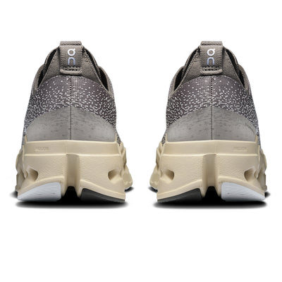On Women's Cloudsurfer Max - BlackToe Running#colour_asphalt-ice