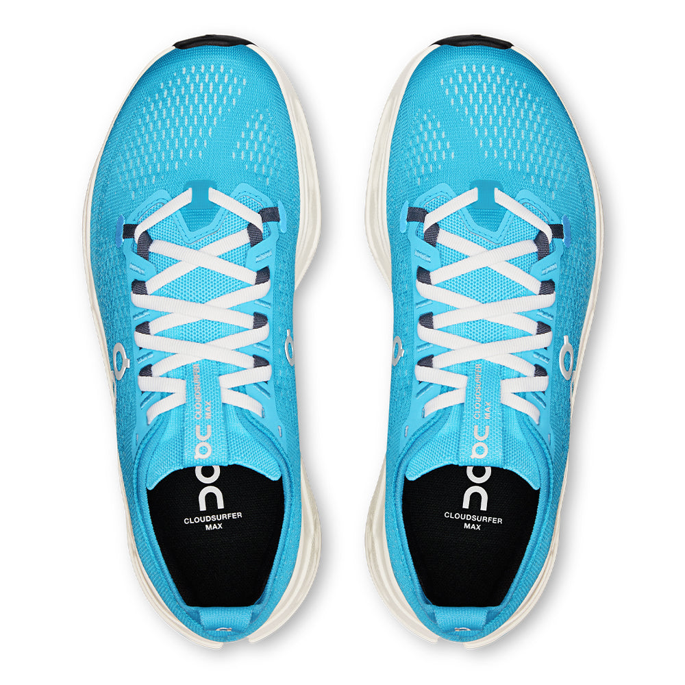 On Women's Cloudsurfer Max - BlackToe Running#colour_horizon-ivory