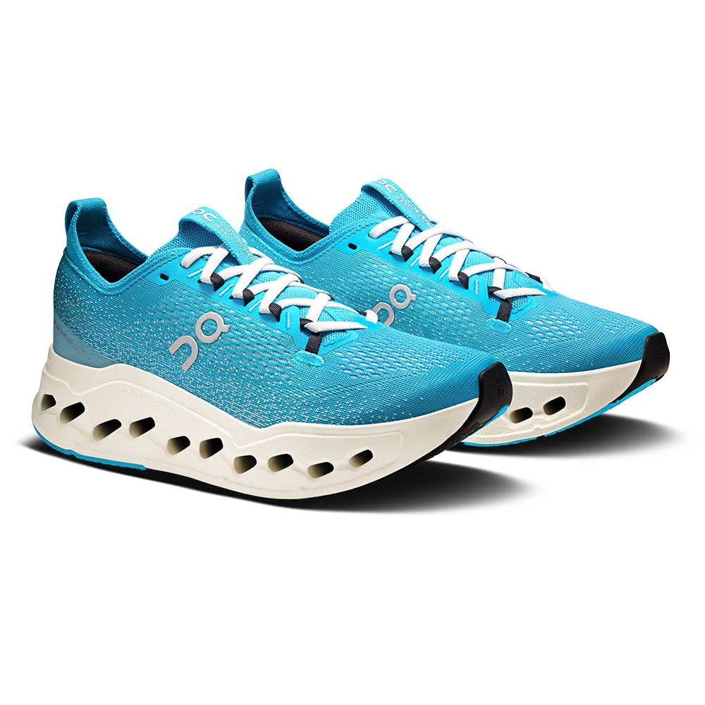 On Women's Cloudsurfer Max - BlackToe Running#colour_horizon-ivory