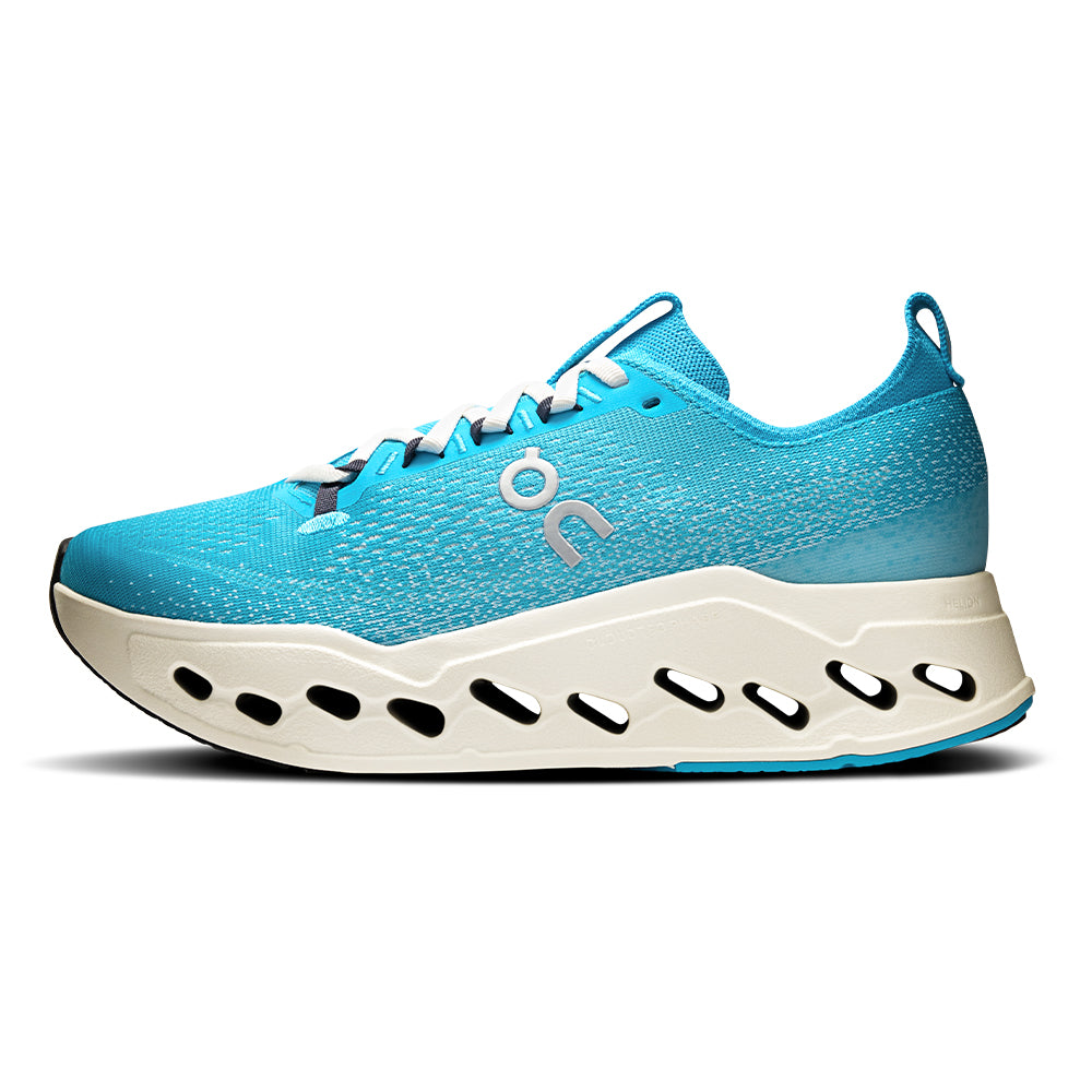 On Women's Cloudsurfer Max - BlackToe Running#colour_horizon-ivory