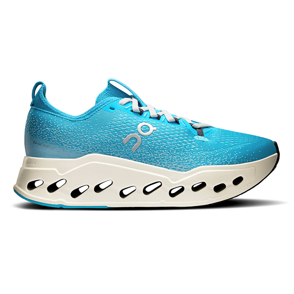 On Women's Cloudsurfer Max - BlackToe Running#colour_horizon-ivory