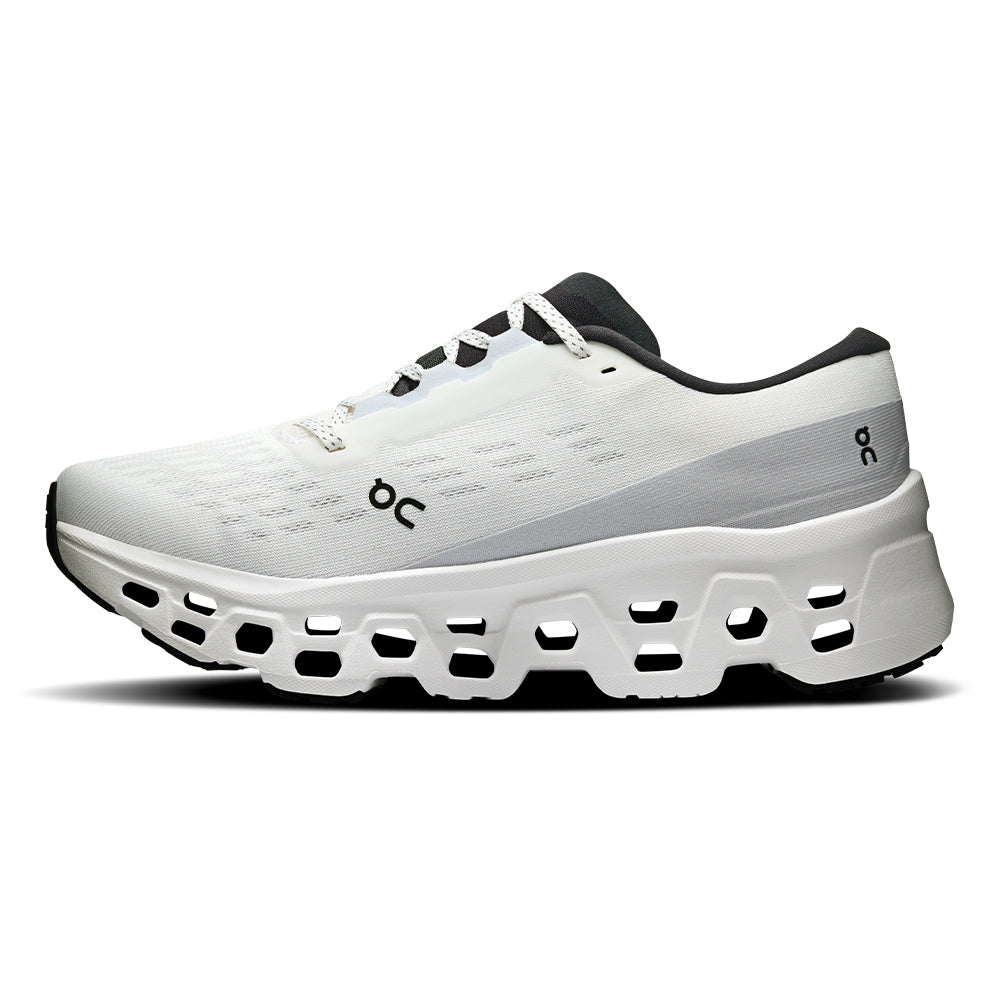 On Women’s Cloudmonster 3 - BlackToe Running#colour_white-white