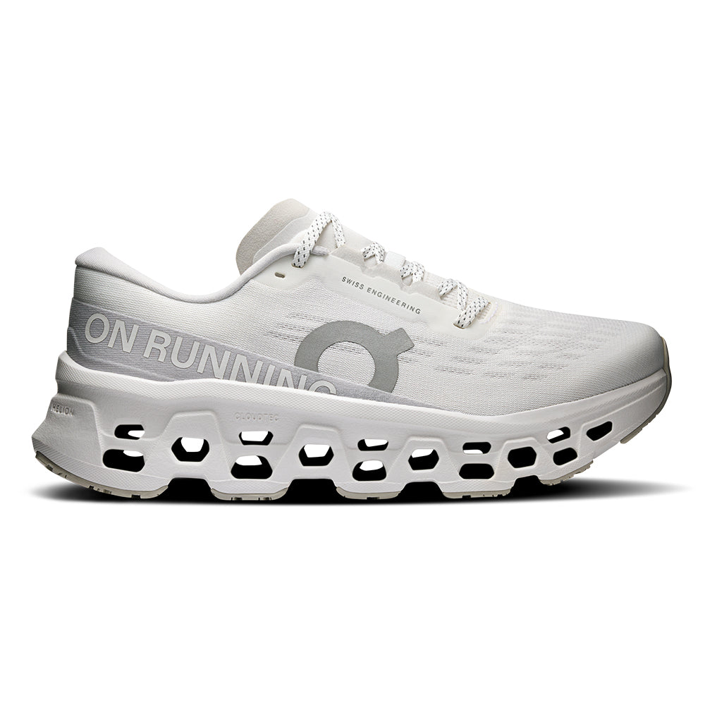 On Women’s Cloudmonster 3 - BlackToe Running#colour_white-wolf