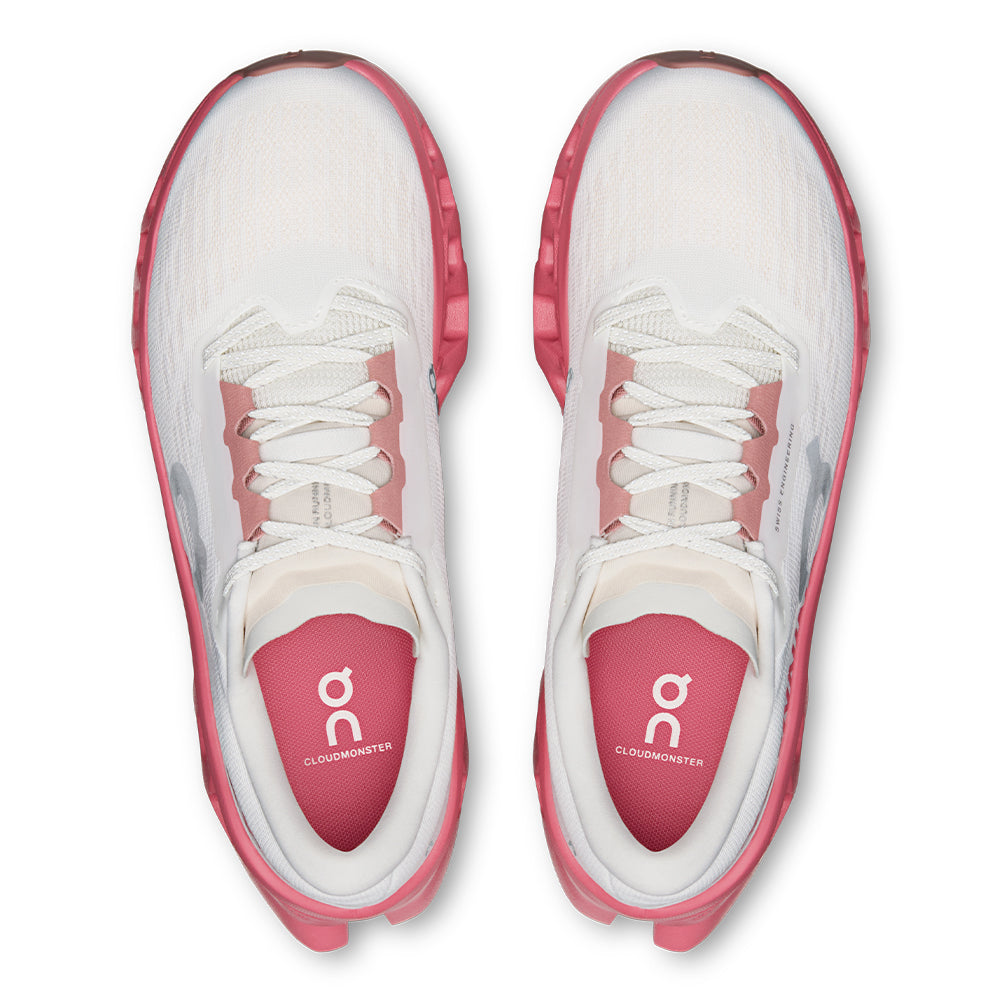 On Women’s Cloudmonster 3 - BlackToe Running#colour_ivory-camellia