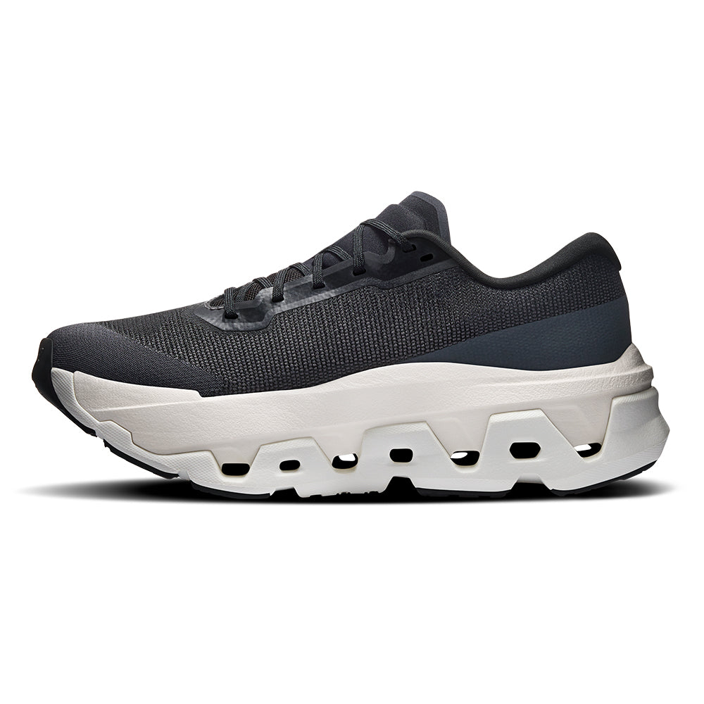 On Women's Cloudmonster 3 Hyper - BlackToe Running#colour_black-ivory