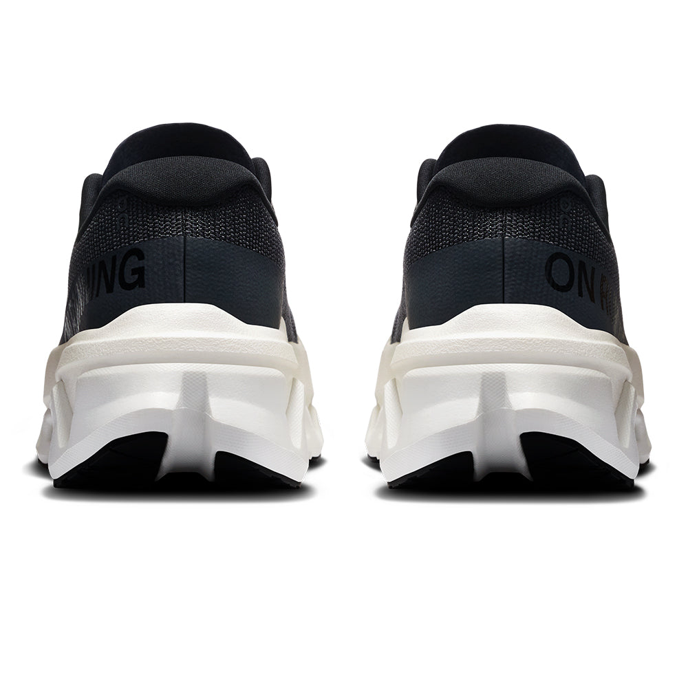 On Women's Cloudmonster 3 Hyper - BlackToe Running#colour_black-ivory