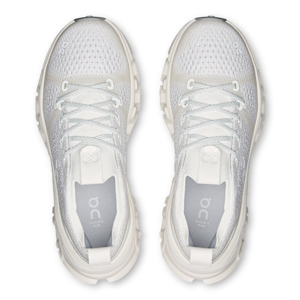 On Women's Cloud X Tempo 1 - BlackToe Running#colour_ivory-ice