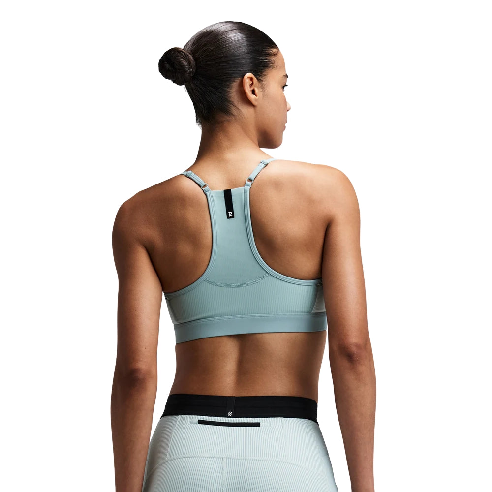 Bandit Running Women's Striped Cadence™ Strappy Run Bra - BlackToe Running