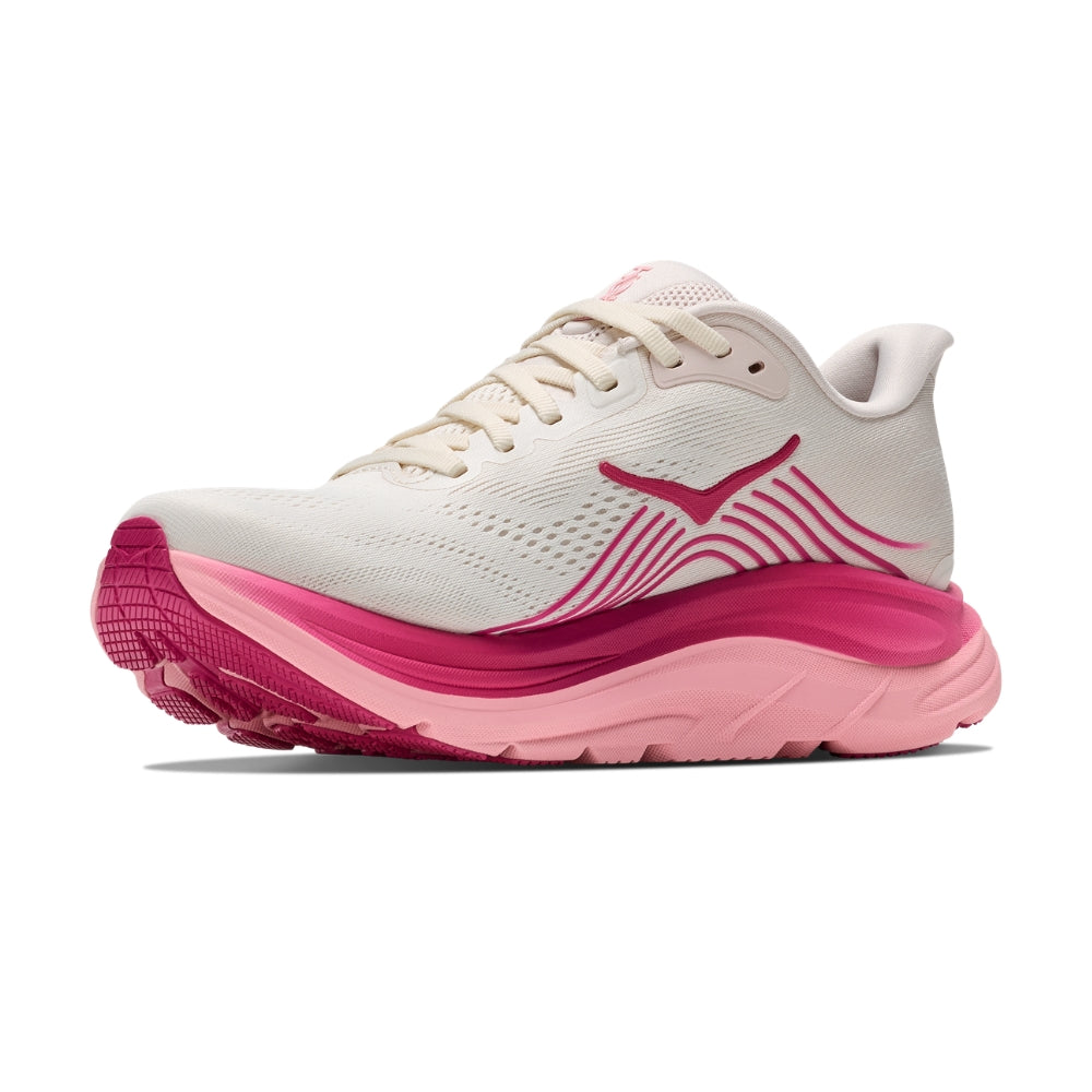 Hoka Women's Clifton 11 - BlackToe Running#colour_rose-cream-dewy-pink