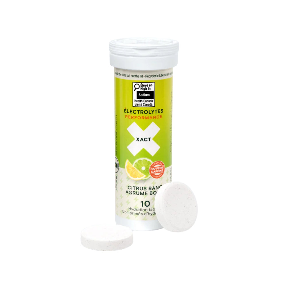 Xact Hydration Electrolytes Tabs - BlackToe Running#flavour_citrus-bang-performance