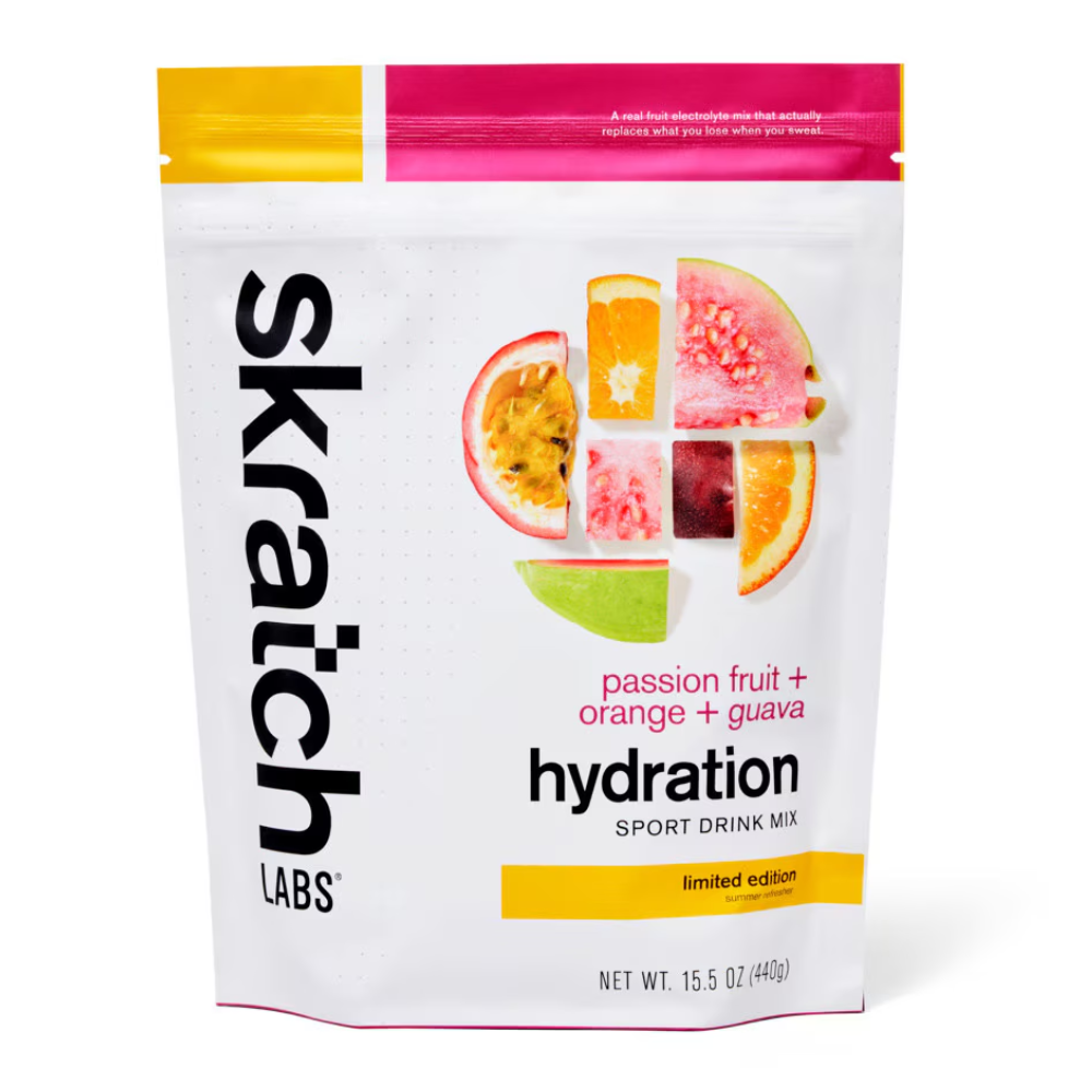 Skratch Labs Sport Hydration Drink Mix - BlackToe Running#flavour_passion-fruit-orange-guava