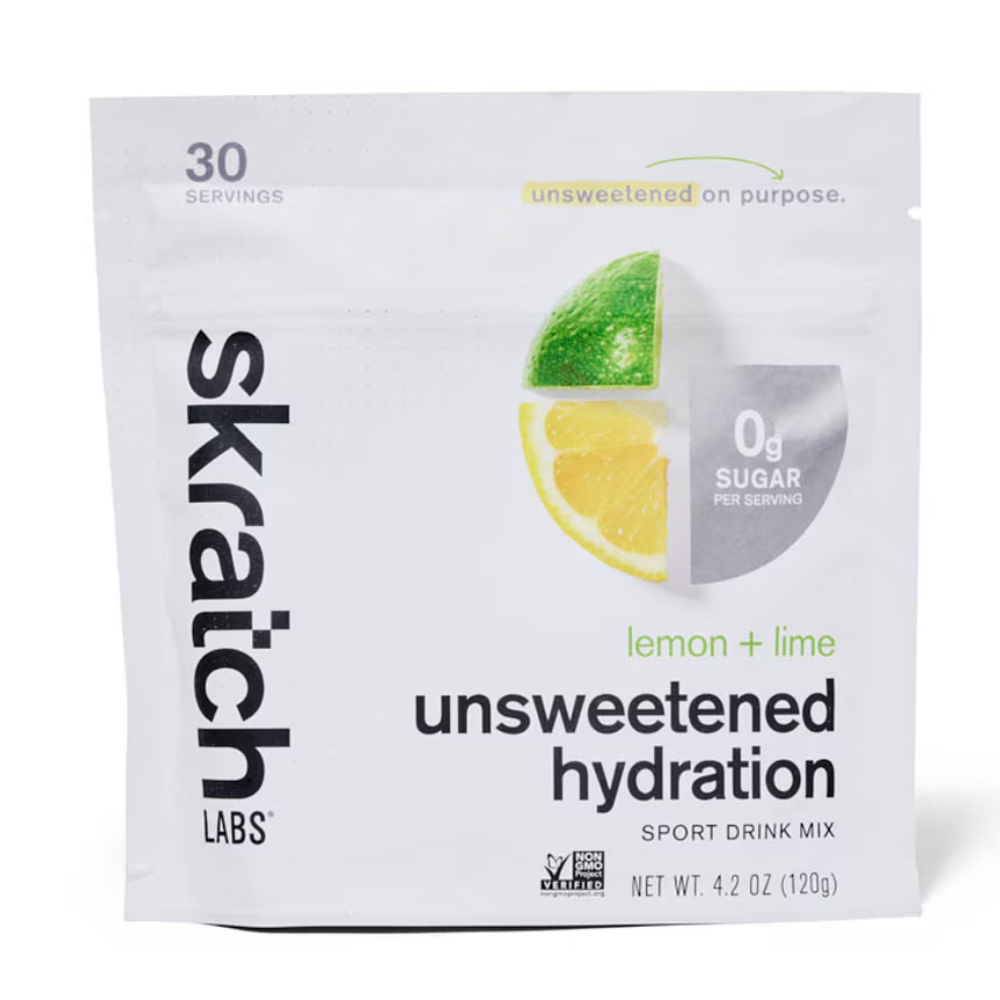 Skratch Labs Unsweetened Hydration Drink Mix - BlackToe Running#flavour_lemon-lime