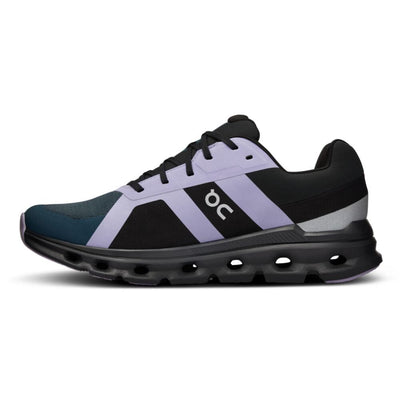 On Running Men's Cloudrunner Waterproof Men's Shoes - BlackToe Running#colour_stone-black