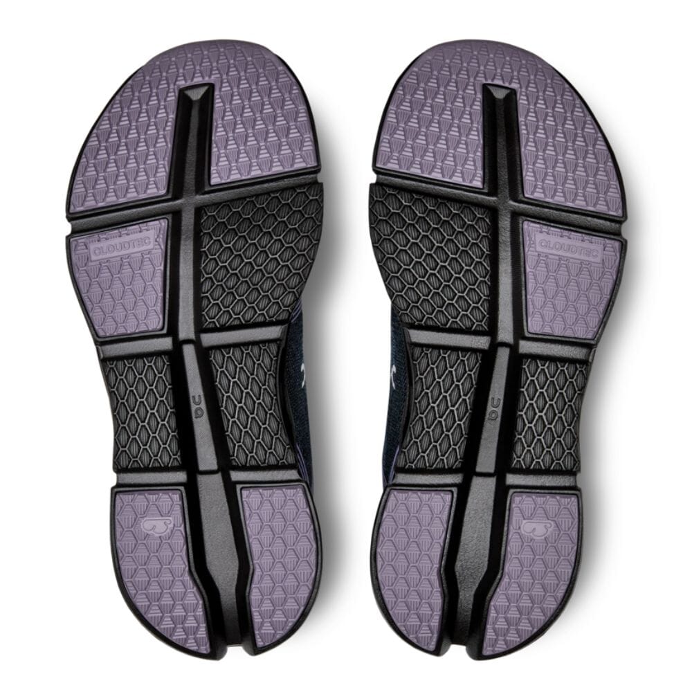 On Running Women's Cloudgo Women's Shoes - BlackToe Running#colour_storm-magnet