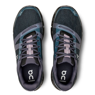 On Running Men's Cloudgo Men's Shoes - BlackToe Running#colour_storm-magnet