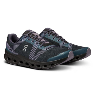 On Running Men's Cloudgo Men's Shoes - BlackToe Running#colour_storm-magnet