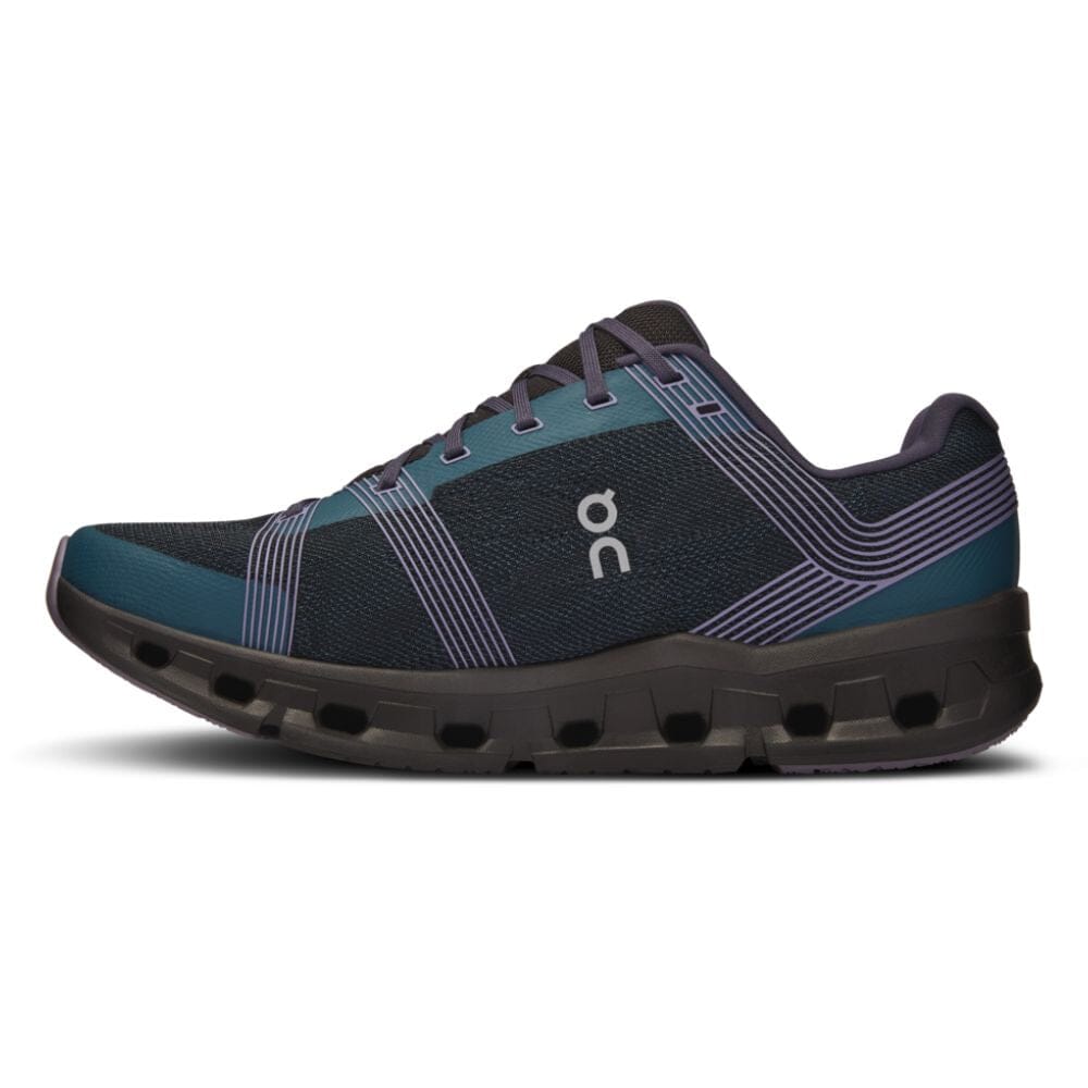 On Running Men's Cloudgo Men's Shoes - BlackToe Running#colour_storm-magnet