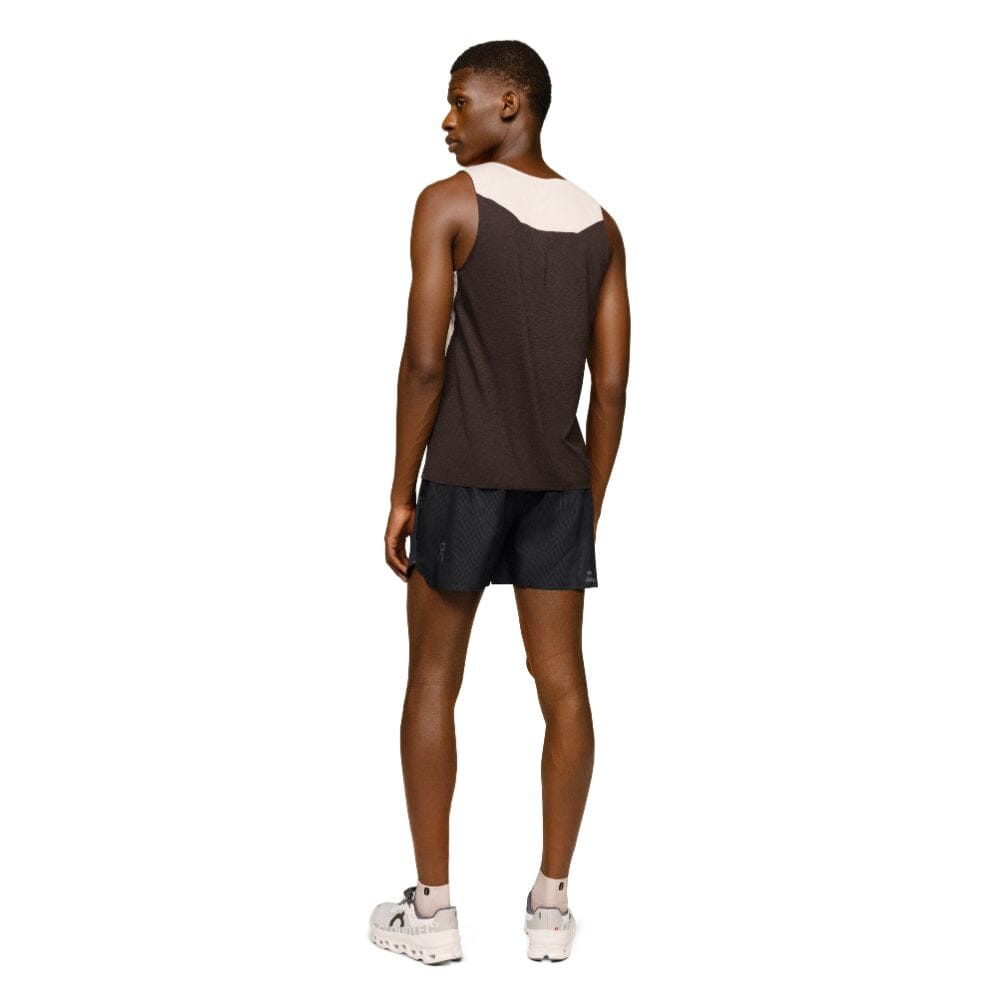 On Running Men's 5 Lightweight Shorts - BlackToe Running#colour_black