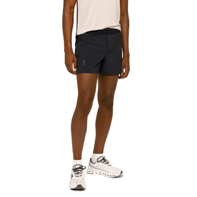 On Running Men's 5 Lightweight Shorts - BlackToe Running#colour_black