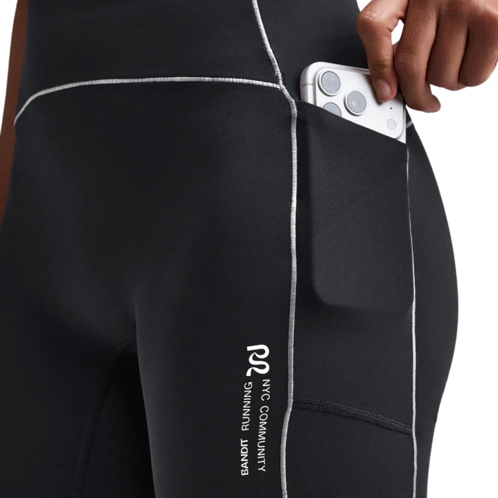 Bandit Running Women's Vanisher™ 5" Pop Stitch™ High Waist Compression Short - BlackToe Running#colour_anthracite