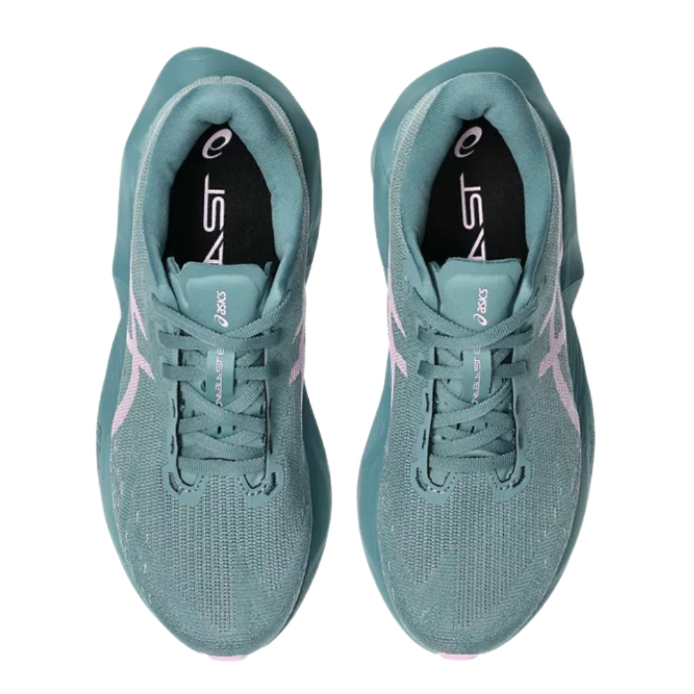 Asics Women's Novablast 6 - BlackToe Running#colour_foggy-teal-hazy-lilac