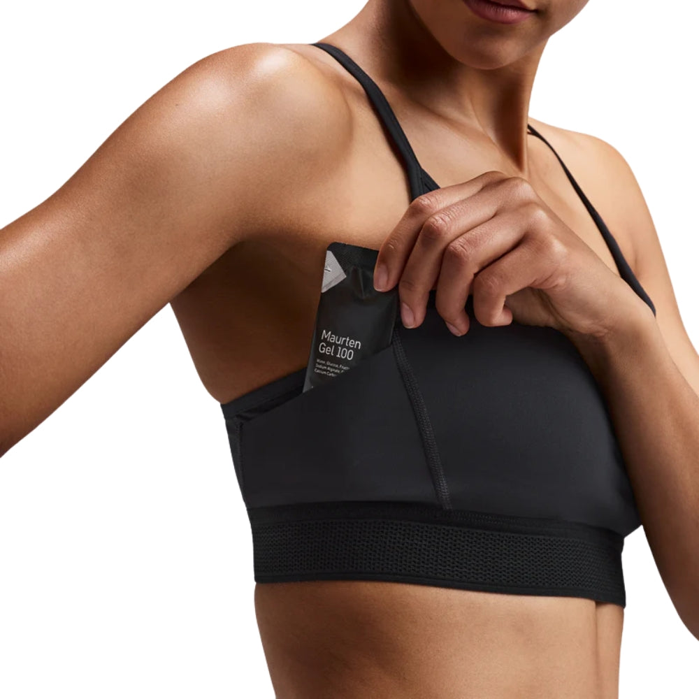 Bandit Running Women's Vanisher™ Strappy Run Bra - BlackToe Running